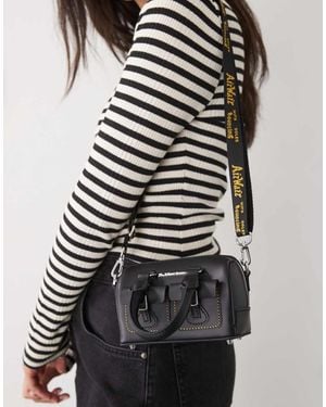 Dr. Martens Mini Top Handle Bag With Contrast Stitch - Black
