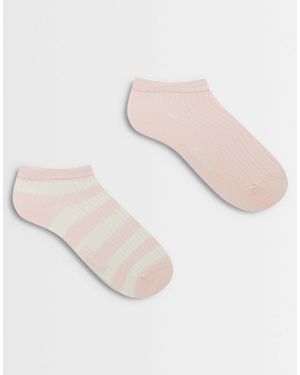 GANT Stripe Socks Two Pack - Natural