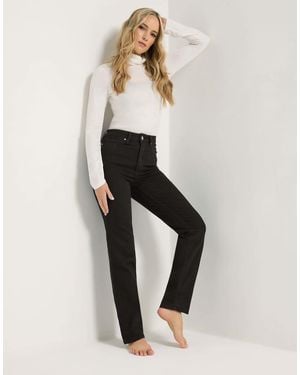 Long Tall Sally Straight Leg Jeans - Natural