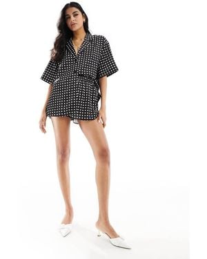 ASOS Satin Short - Black