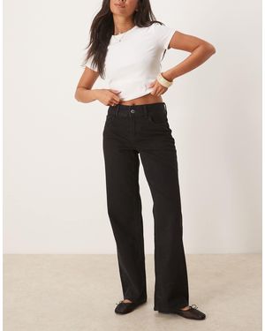 Aware Rena Mid Rise Wide Leg Jeans - Multicolor