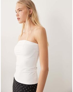 Cotton On Hold Me Longline Tube Top - White