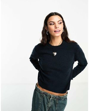 Weekday Ayla Knitted Sweater - Black