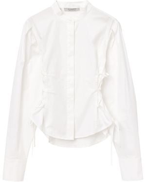 AllSaints – evanna – hemd - Weiß