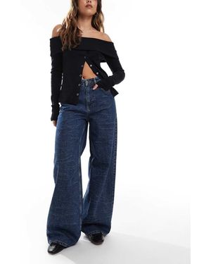 Object Super Wide Leg Jean - Blue