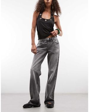 Weekday Aura Jeans Met Lage Taille En Relaxed Bootcut - Meerkleurig
