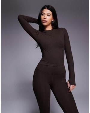 4505 Icon Performance Long Sleeve Baby T-shirt - Black