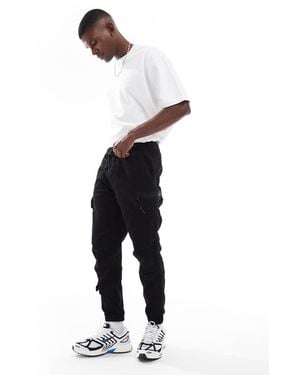 Pull&Bear Soft Cargo Joggers - White