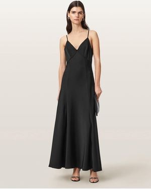 AllSaints – irina – kleid - Weiß