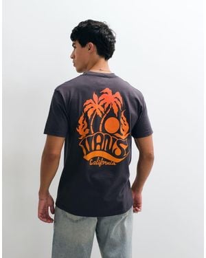 Vans Sea Level Backprint T-Shirt - Grey