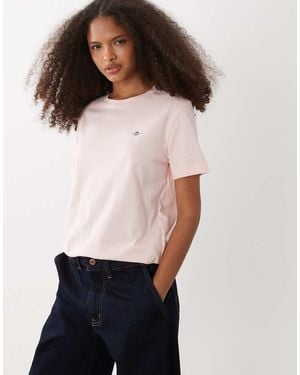 GANT Regular Shield Logo T-shirt - White