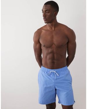 Mango Boxer Style Swim Short - Blue