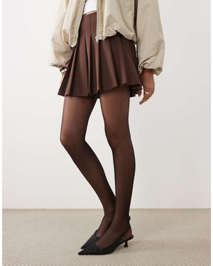 New Look 3 Pack 15 Denier Sheer Matte Tights - Natural