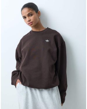 adidas Originals Essential Crew Sweatshirt - Grey