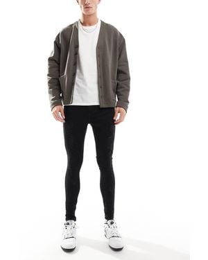 HERA Spray On Ripped Jean - Grey