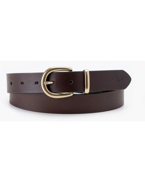 Levi's – ledergürtel - Braun
