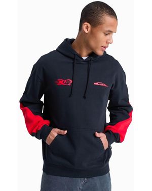 Quiksilver Mercury Trident Hoodie - Blue