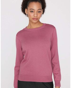 Tezenis Fully-Fashioned Round Neck Jumper - Pink