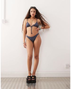 Weekday Mini Brazilian Bikini Bottoms - Natural