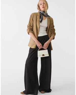 Stradivarius Double Handle Crossbody Bag - White