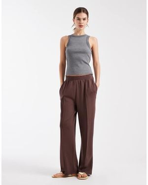 New Look Premium Wide Leg Trackies - Multicolour