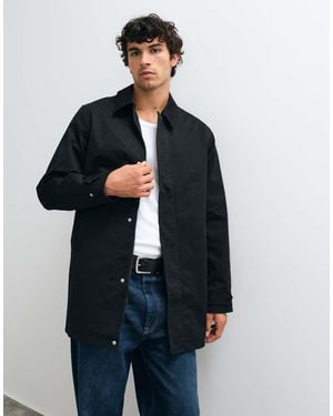 Jack & Jones Short Mac Coat - Blue