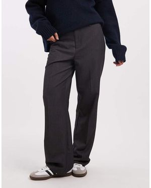 ONLY Tailored Wide Leg Trousers - Blue