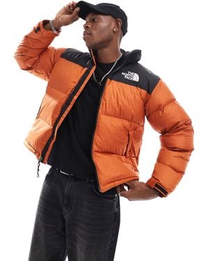 The North Face – 1996 retro nuptse – gesteppte daunenjacke - Orange