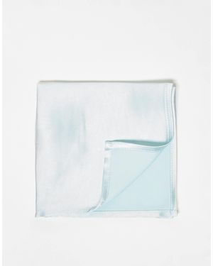 Six Stories – satin-einstecktuch - Blau