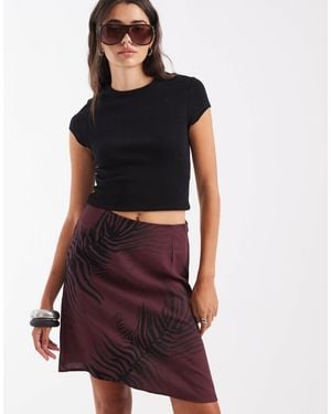 ASOS Midi-rock als kombiteil - Lila