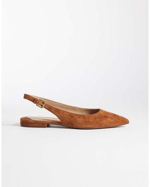 Ralph Lauren Slingbacks - White