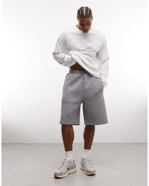 Weekday Simon Jersey Shorts - White