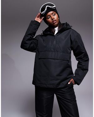 Threadbare – ski-überziehjacke - Schwarz