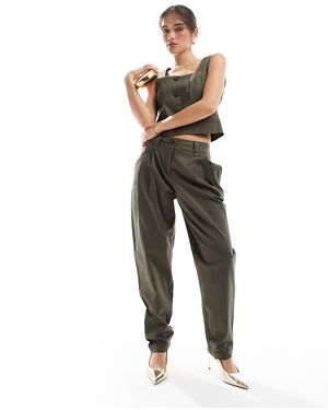 Vero Moda – elegante hose - Grün