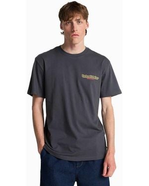 Billabong Food Court Short Sleeve T-Shirt - Blue