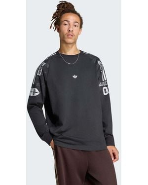 adidas Originals Adilenium 6 Long Sleeve T-shirt - Grey