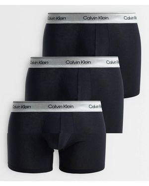Calvin Klein Icon Katoenen Stretch 3-Pack Boxershorts - Blauw