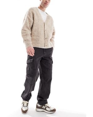 Jack & Jones Eddie Loose Cargo Jeans - Natural