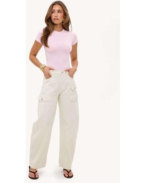 Loavies Go Your Own Way Balloon Jeans - Natural