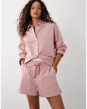 Sweaty Betty Summer Stripe Shorts - Pink