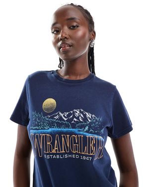 Wrangler T shirts voor dames Online sale met kortingen tot 80 Lyst NL