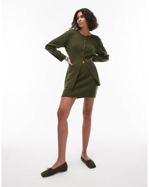 TOPSHOP Minigonna - Verde