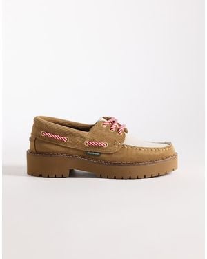Barbour Darras Boat Shoes - Brown