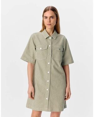 Object Denim Dress - Green