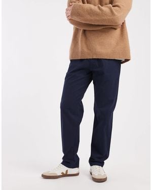Jack & Jones Loose Drawstring Chino Pants - Blue