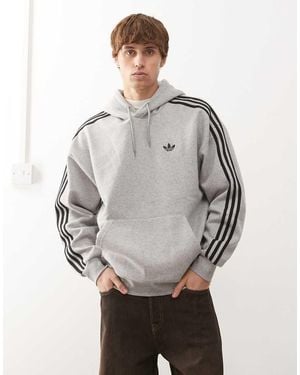 adidas Originals Adicolor Classics 3-Stripes Hoodie - Grey