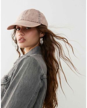 Monki Casquette - rose délavé - Marron