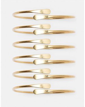 Pull&Bear Pack Of Mouldable Bracelets - Natural