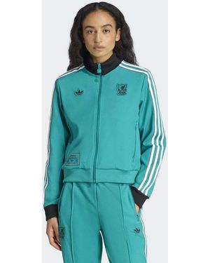 adidas Originals Liverpool Fc Terrace Icons Track Top - Blue
