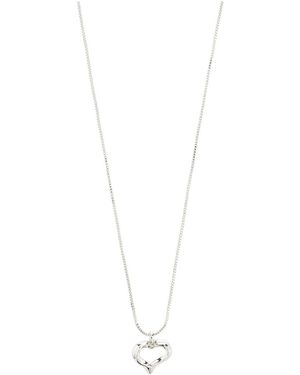 Pilgrim Iris Necklace - White